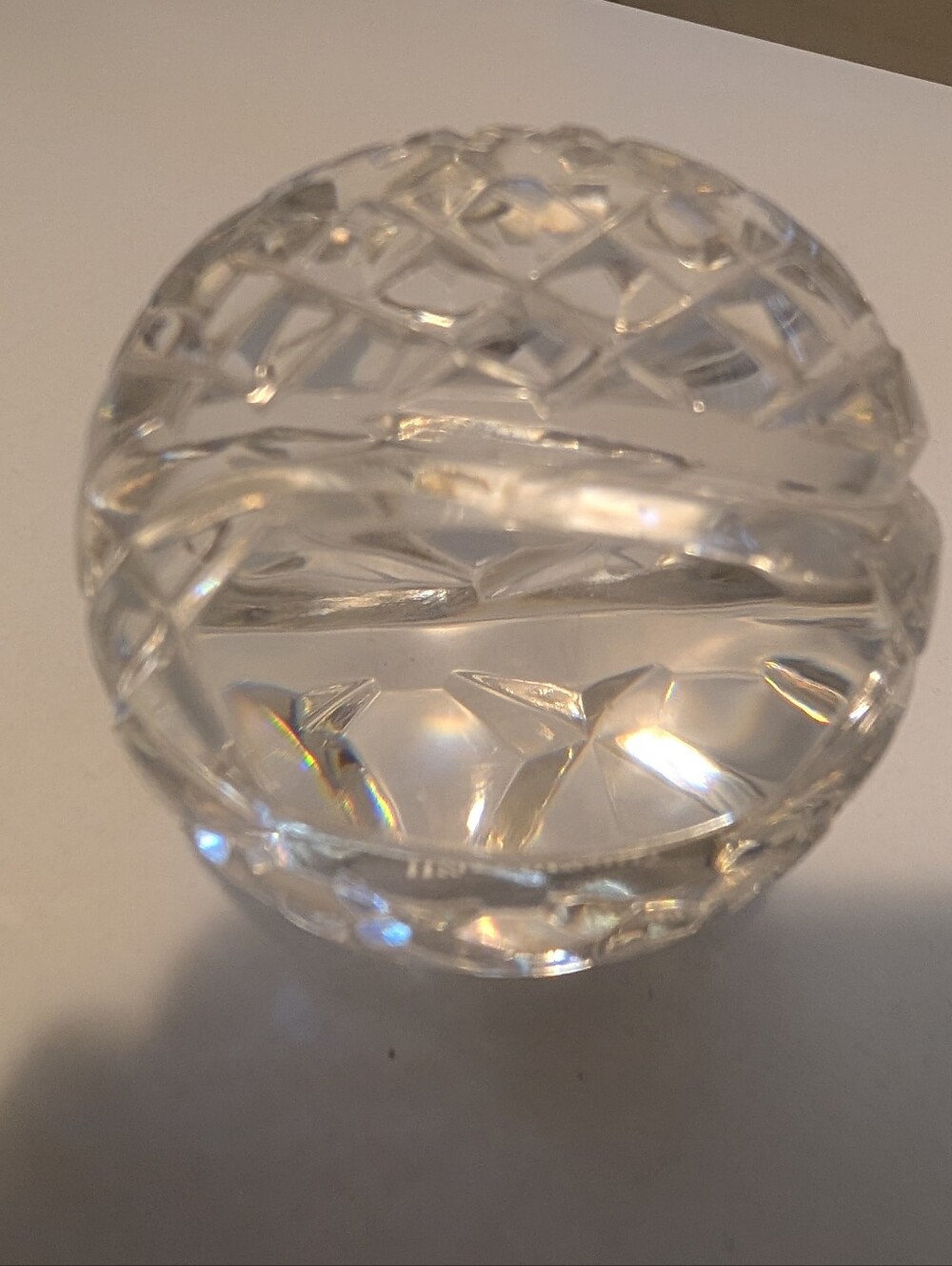 Waterford Crystal Basketball Paperweight